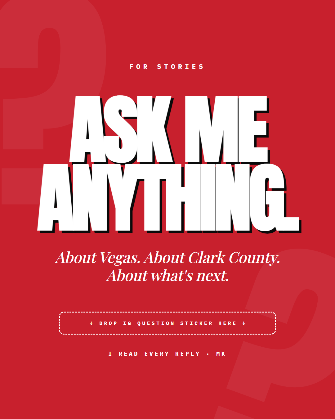 Ask me anything Story