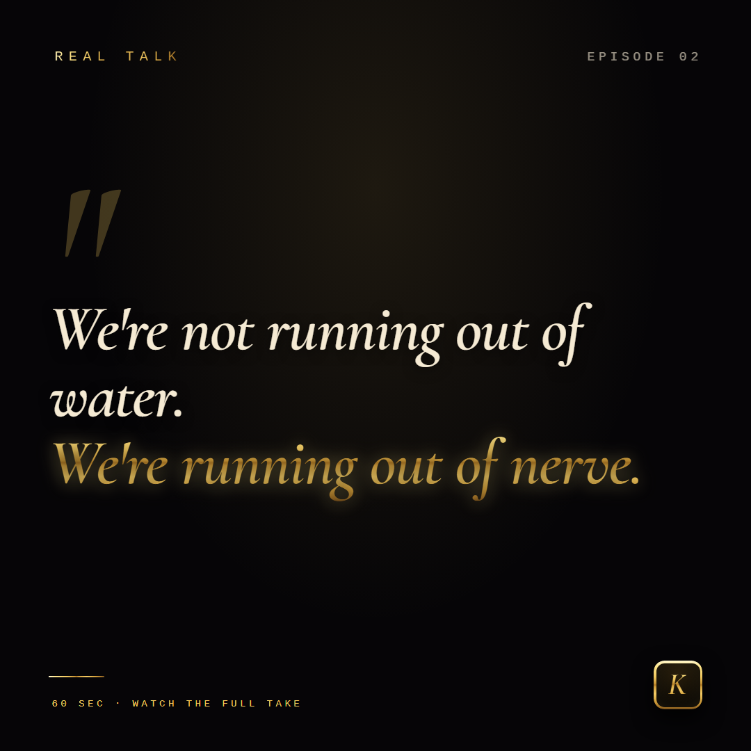 Real Talk: Water